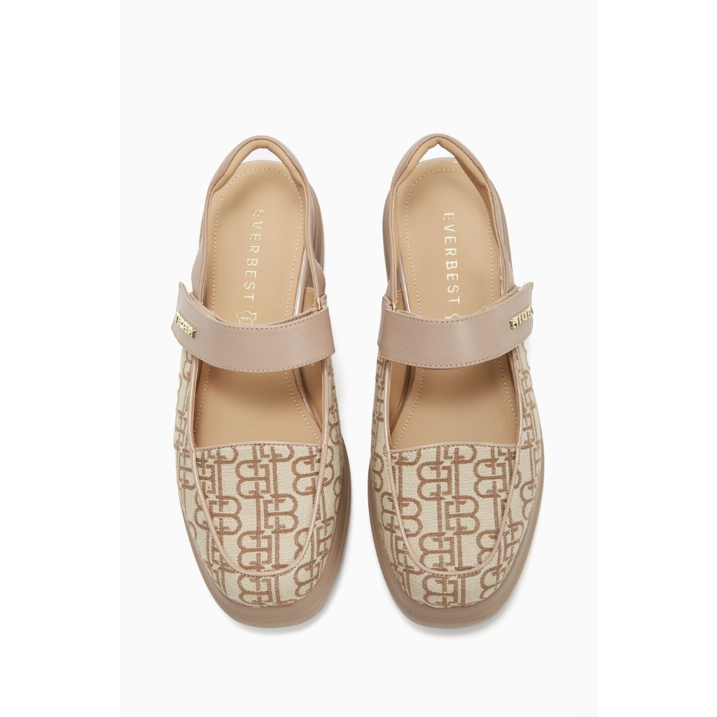 Everbest Kaika Sepatu Platfrom Wanita Taupe