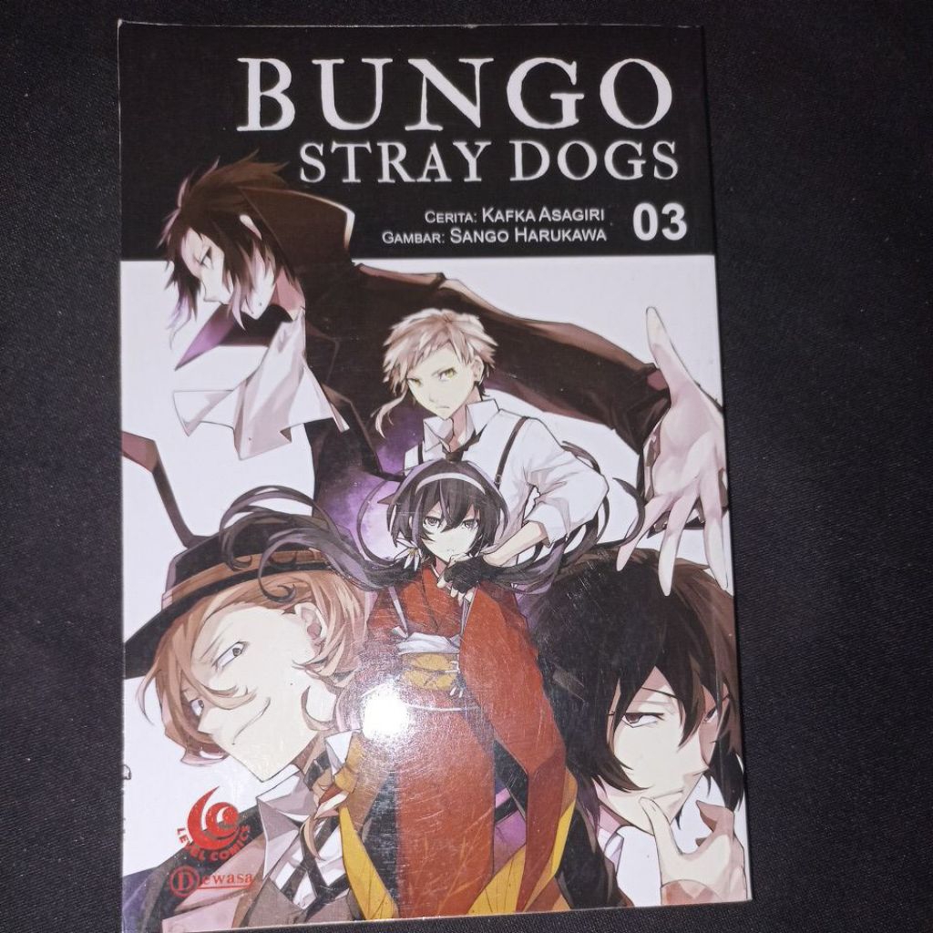 Komik Bungo stray dogs 3 (tidak segel/preloved)