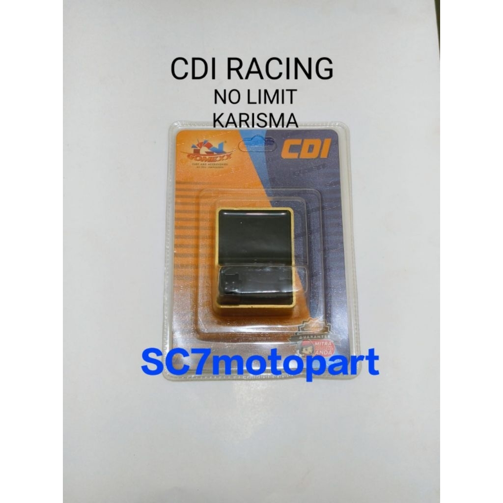 CDI RACING NO LIMIT GOMEX KARISMA KHARISMA KPH SUPRA X 125