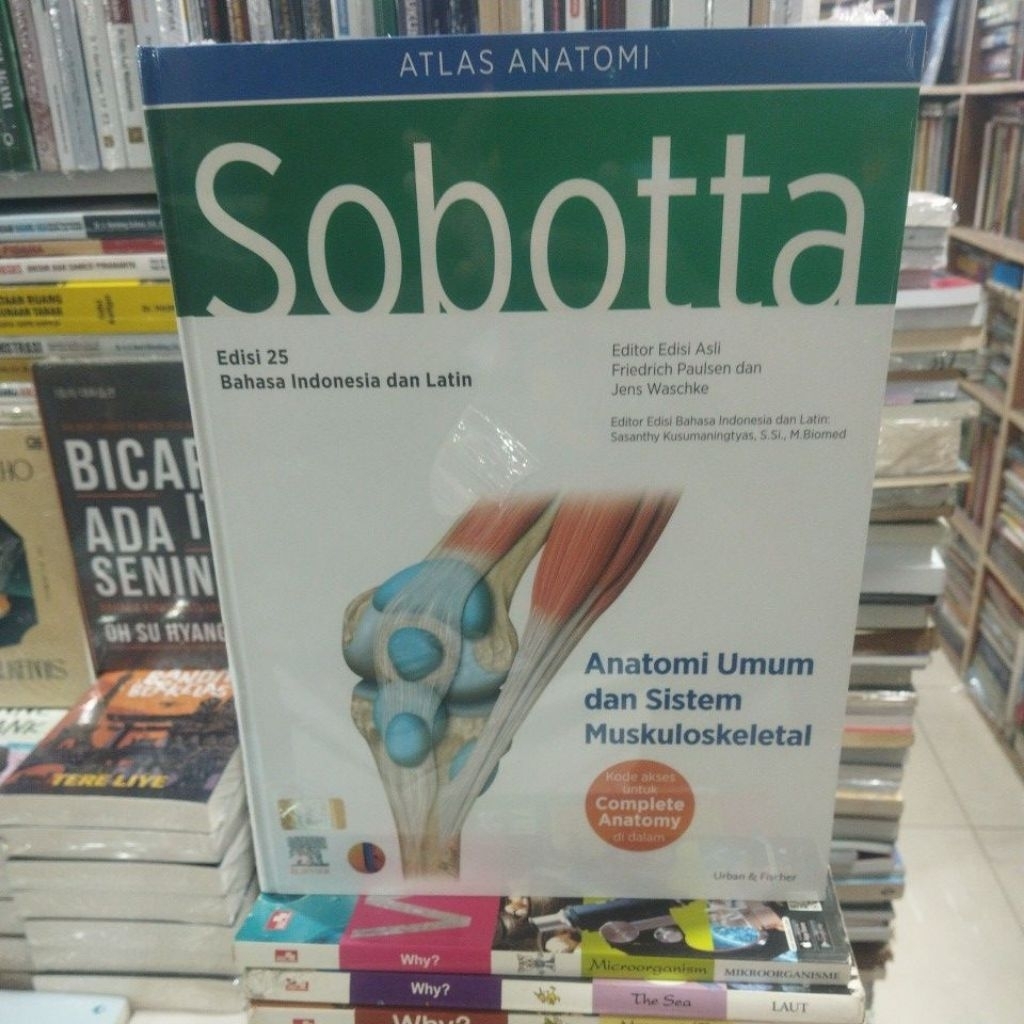 "Original" Atlas Anatomi SOBOTTA Edisi 25 Bahasa Indonesia Dan Latin