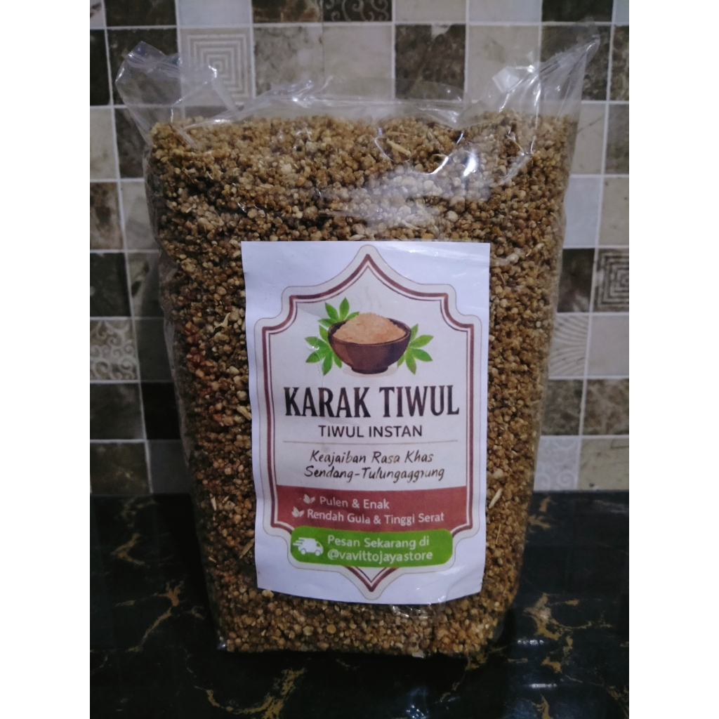 Karak Tiwul Instan Asli dari Desa Sendang - Tulungagung