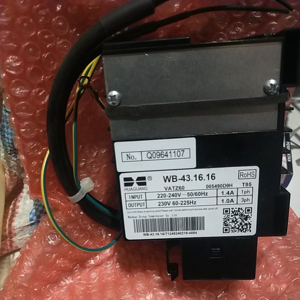 modul kulkas 2 pintu aqua inverter original