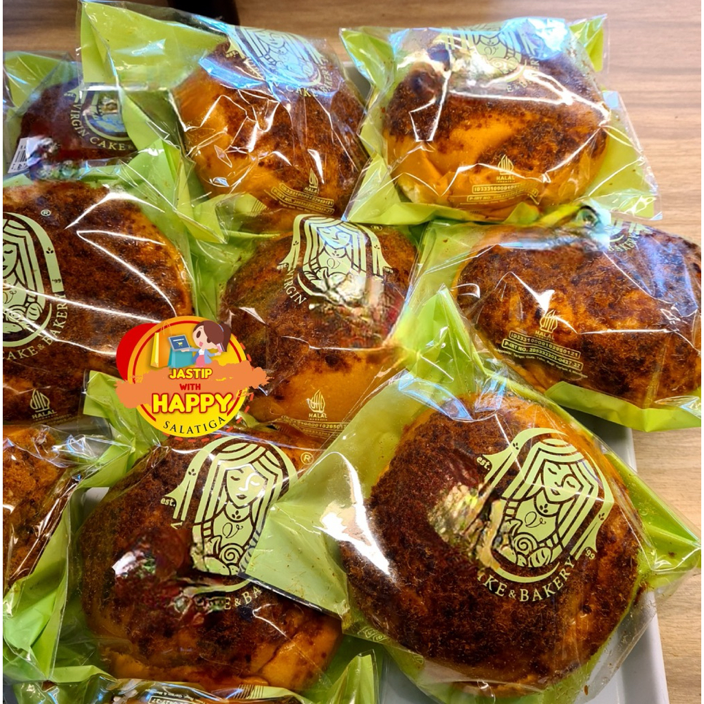 Roti Abon Sapi / Ayam Virgin Bakery | Floss Bread Satuan Besar | Jastip With Happy Salatiga Semarang