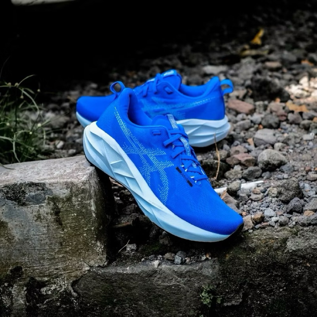 Sepatu Pria Asics Novablast 5 Blue Original Mens Running