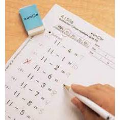 Kumon Math & English Levels 5A-I Instruksi Chinese