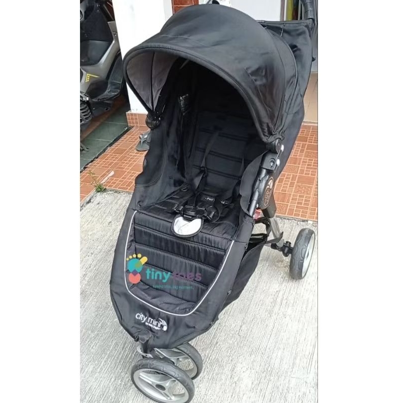Preloved-Baby Jogger City Mini Single Stroller - Black