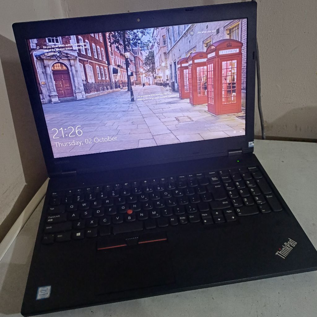 LAPTOP THINKPAD 15,6" L570 i5 RAM 16/256GB