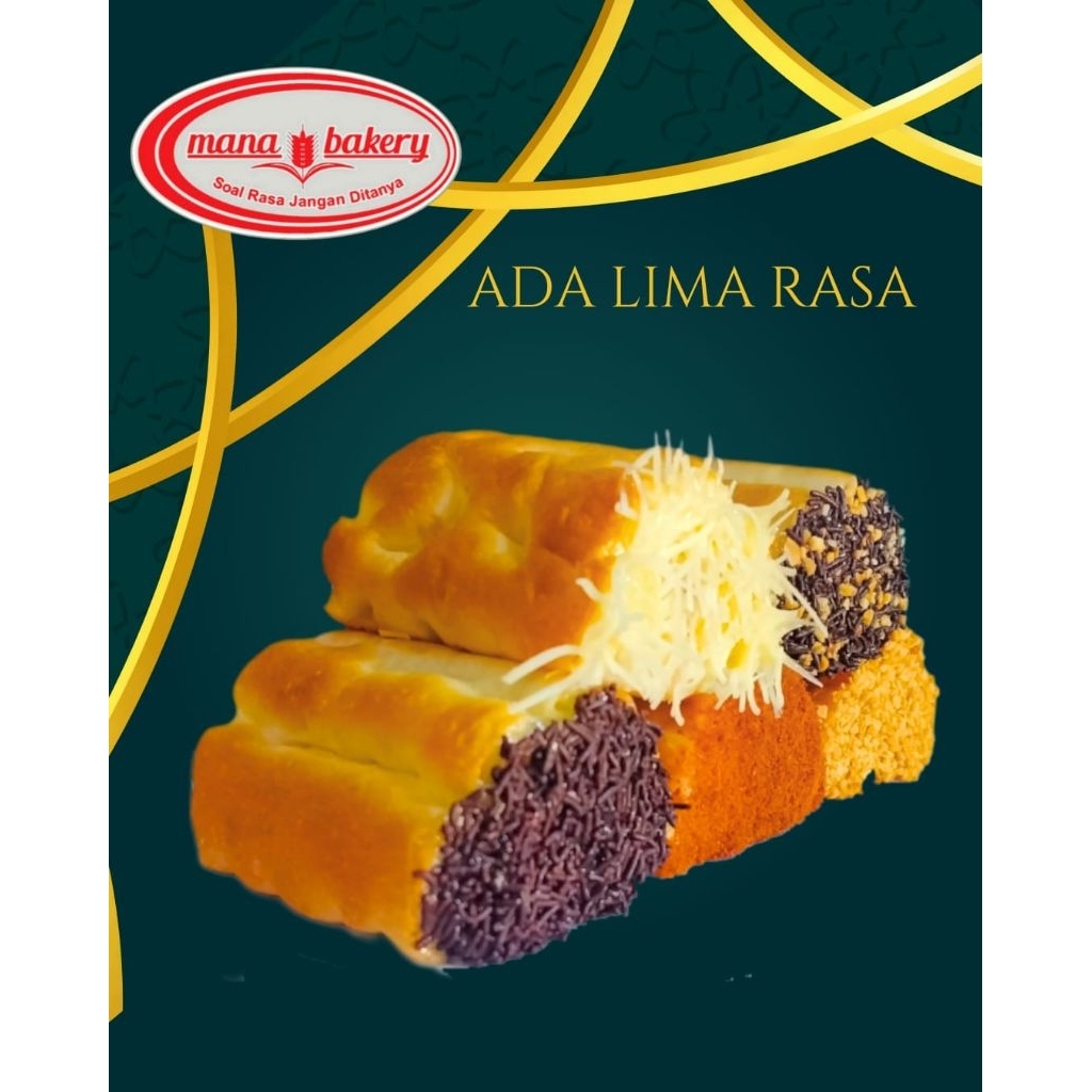 Mana Bakery Roti Lembut Halal Minimal 10pcs