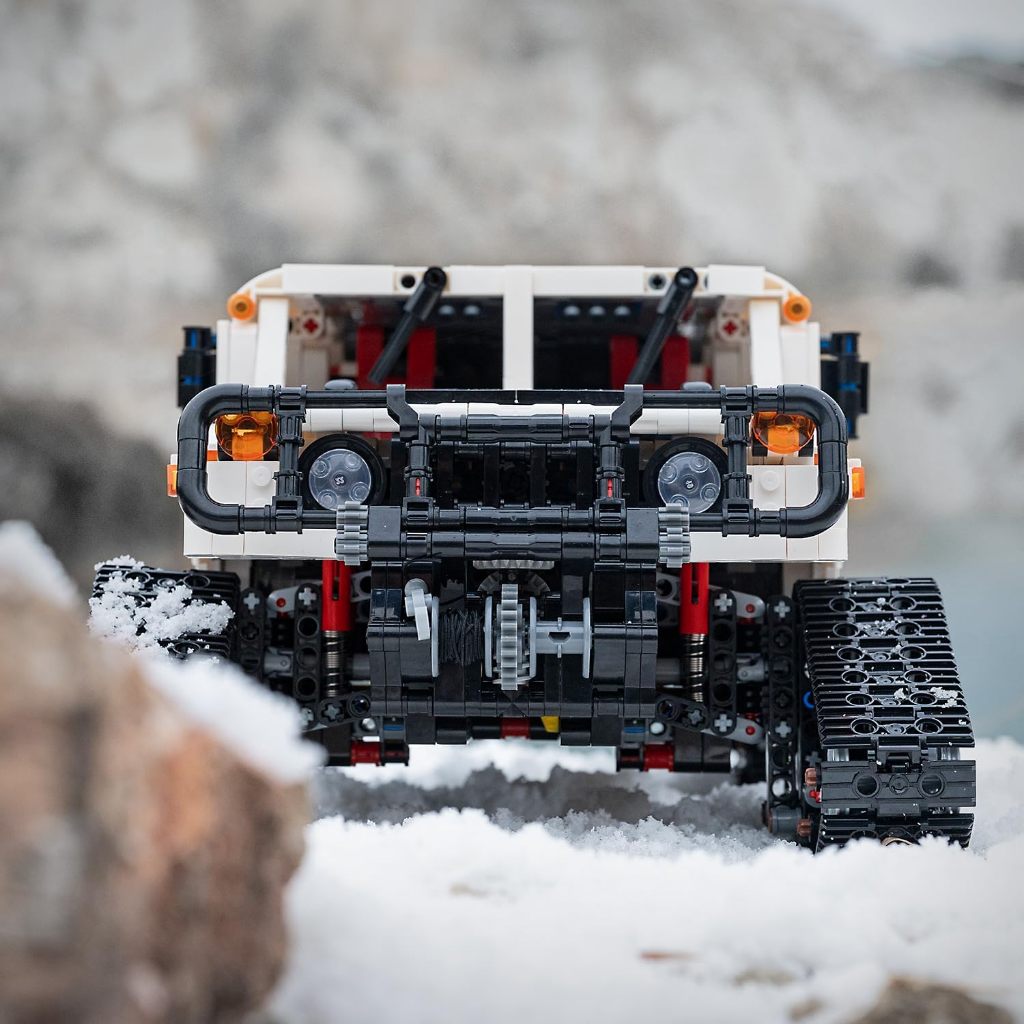 LEGO Technic Hummer Off-Road Remote Control Car Building Blocks,1:8 MOC Remote Control