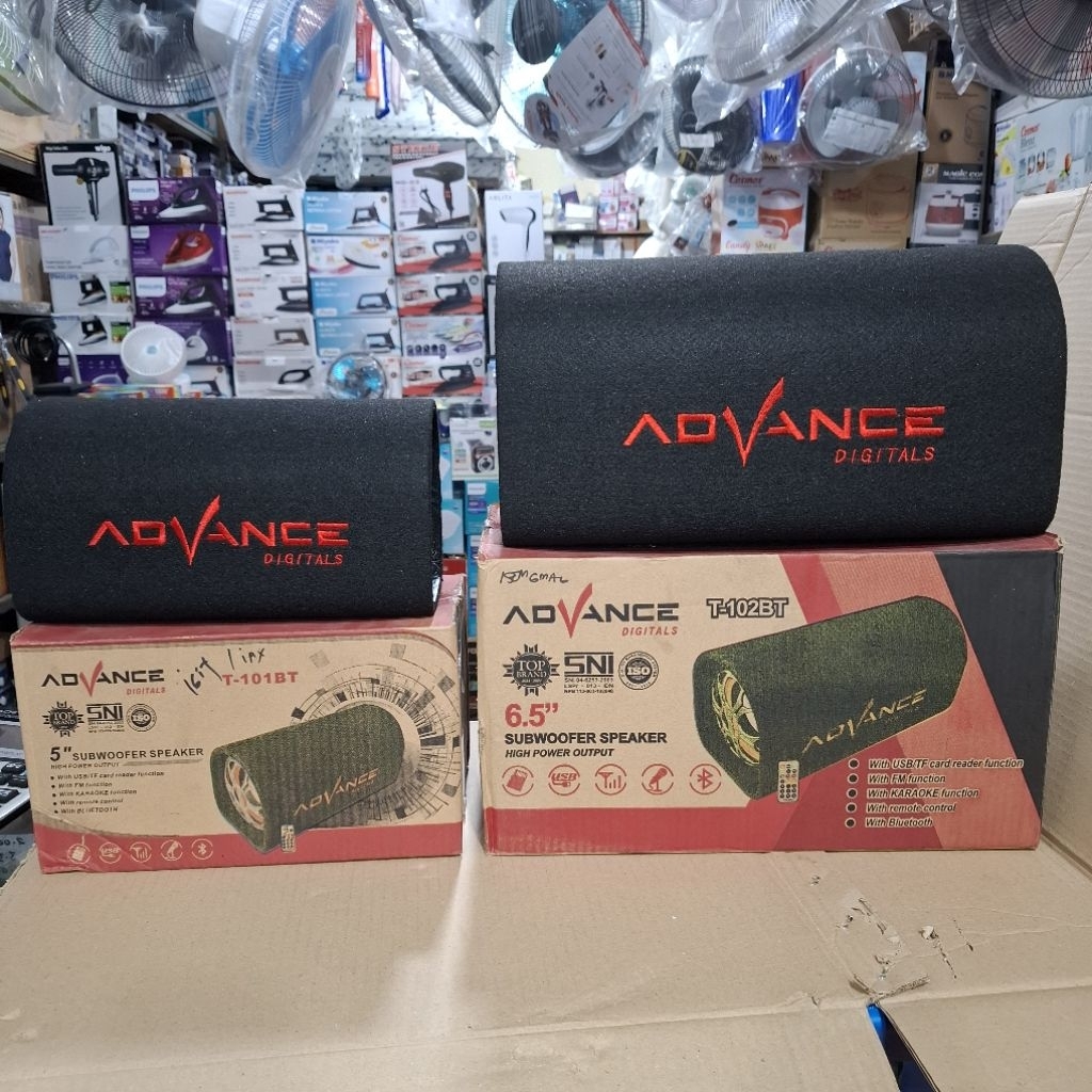 ADVANCE - Speaker Bluetooth Portable Speaker Mobil Karaoke Multimedia Bass Subwoofer (T-101BT)