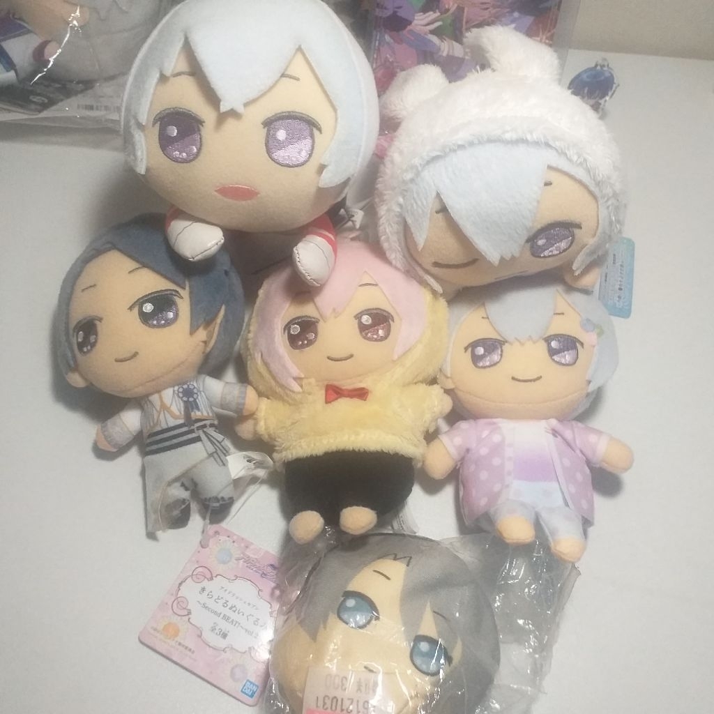 IDOLISH7 OFFICIAL PLUSHIE OSAKA SOUGO KUJO TENN IZUMI IORI YAOTOME GAKU