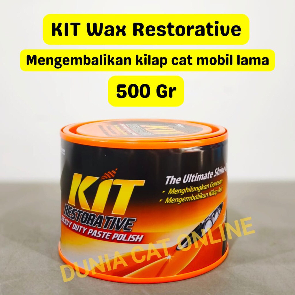 KIT RESTORATIVE 500 GRM / KIT PASTE POLISH / KIT PASTE WAX / KIT WAX