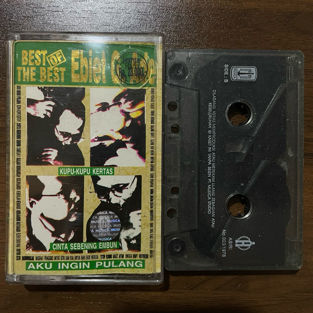 Kaset pita - Ebiet G Ade - Best of the Best