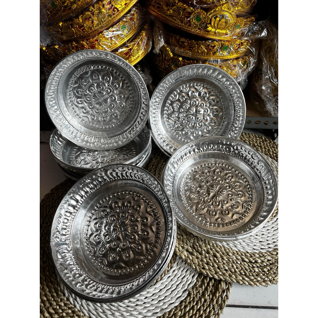 Bokor aluminium tebal isi 10pcs