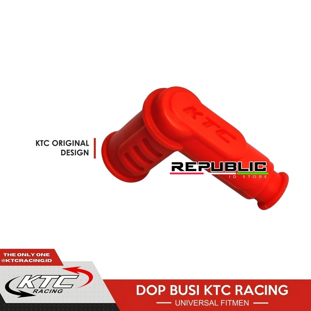 RIS Cop Busi KTC / Cangklong Busi KTC RACING ORIGINAL Motor Universal