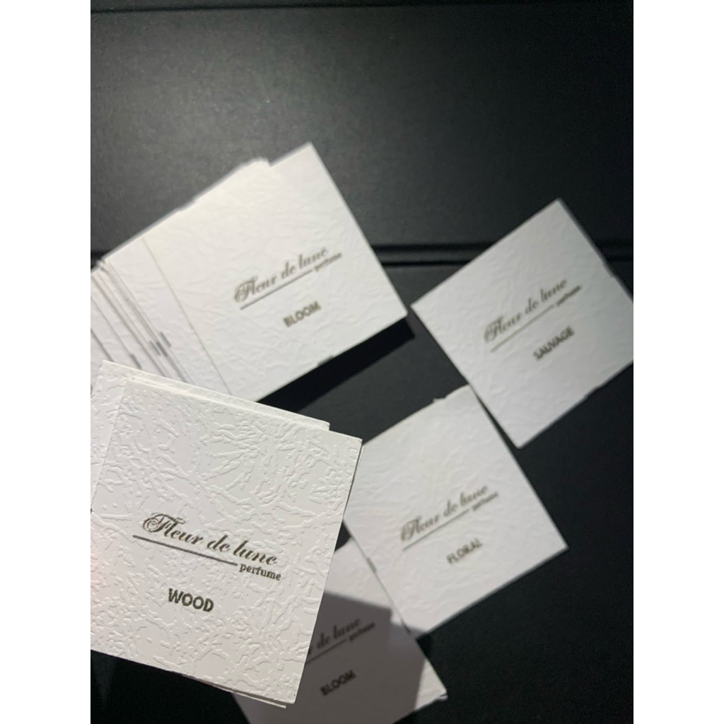 Smelling Paper Custom  | Kertas Tester Parum CUSTOM | Paper Tester Parfum CUSTOM 100 lembar