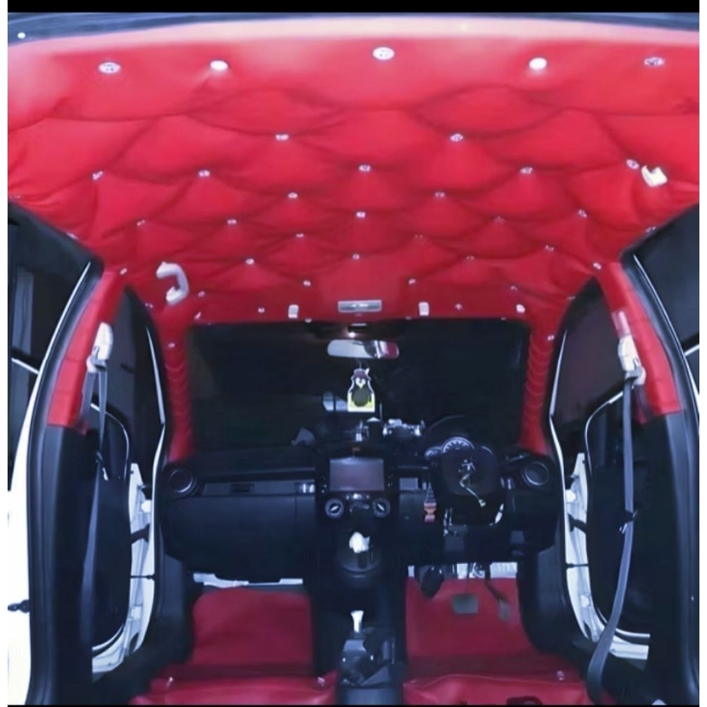 Cod cover variasi plafon /atap/langit-langit mobil suv sedan minus (sofa mutiara)