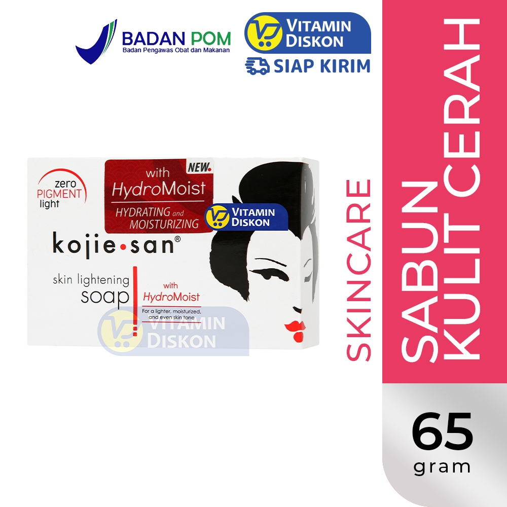 KOJIE SAN SKIN LIGHTENING SOAP WITH HYDRAMOIST | Sabun Wajah dan Sabun Mandi, Mencerahkan, Melembabk