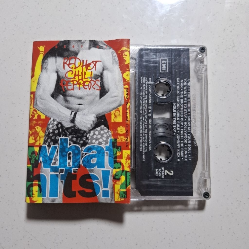 Kaset Pita Band Red Hot Chili Peppers - What Hits