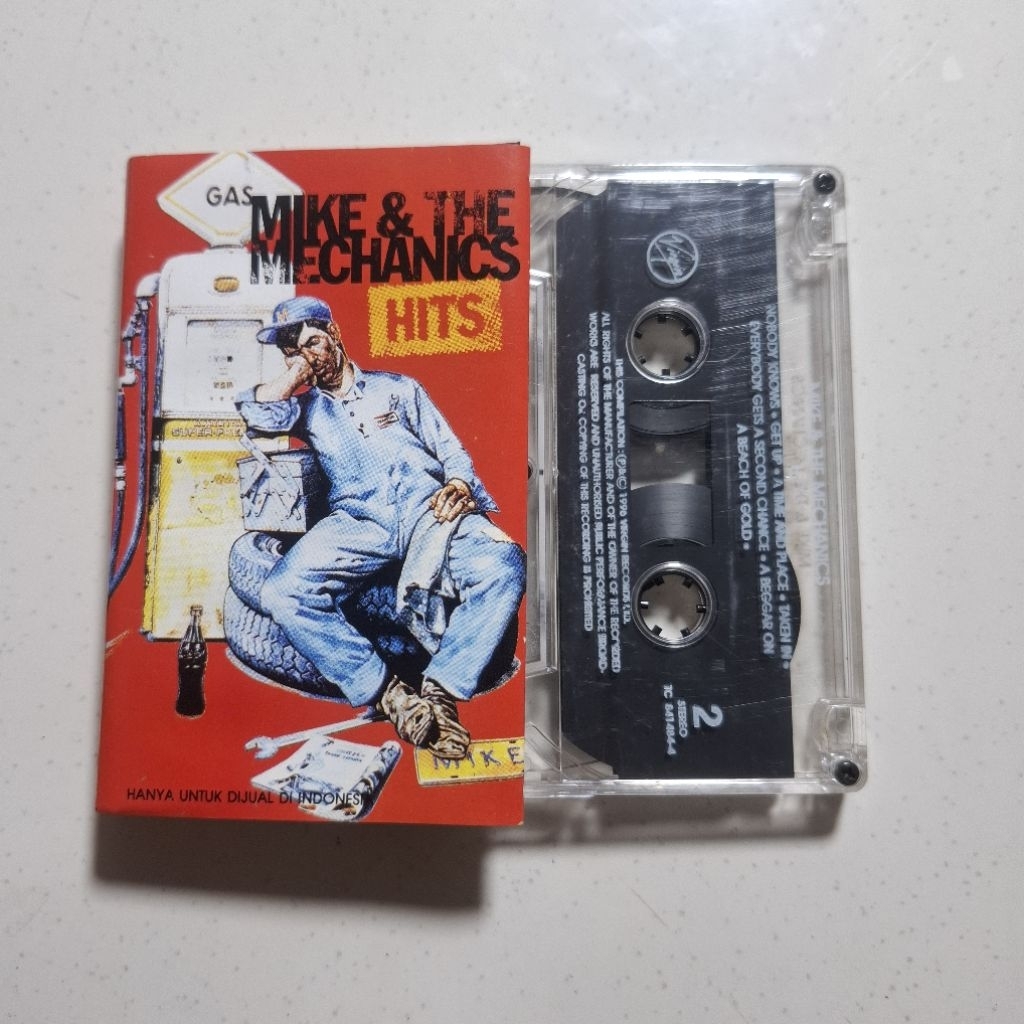Kaset Pita Band Mike & The Mechanics Hits