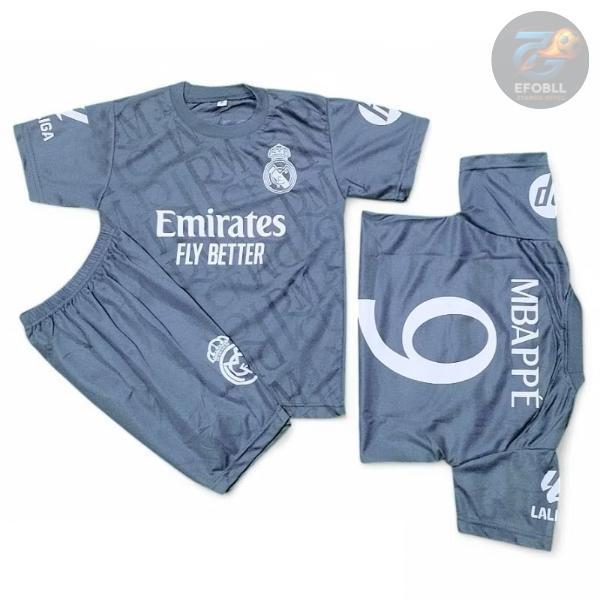 Jersey Bola Anak Real Madrid Belingham Kaos SepakBola Anak Laki Laki Untuk Usia 6 Bulan - 15 Tahun /