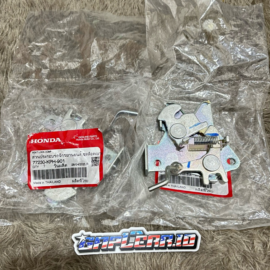 Kancingan Dudukan Jok Wave Bagol Karisma Bagol Wave 125 R/S Original Honda Thailand