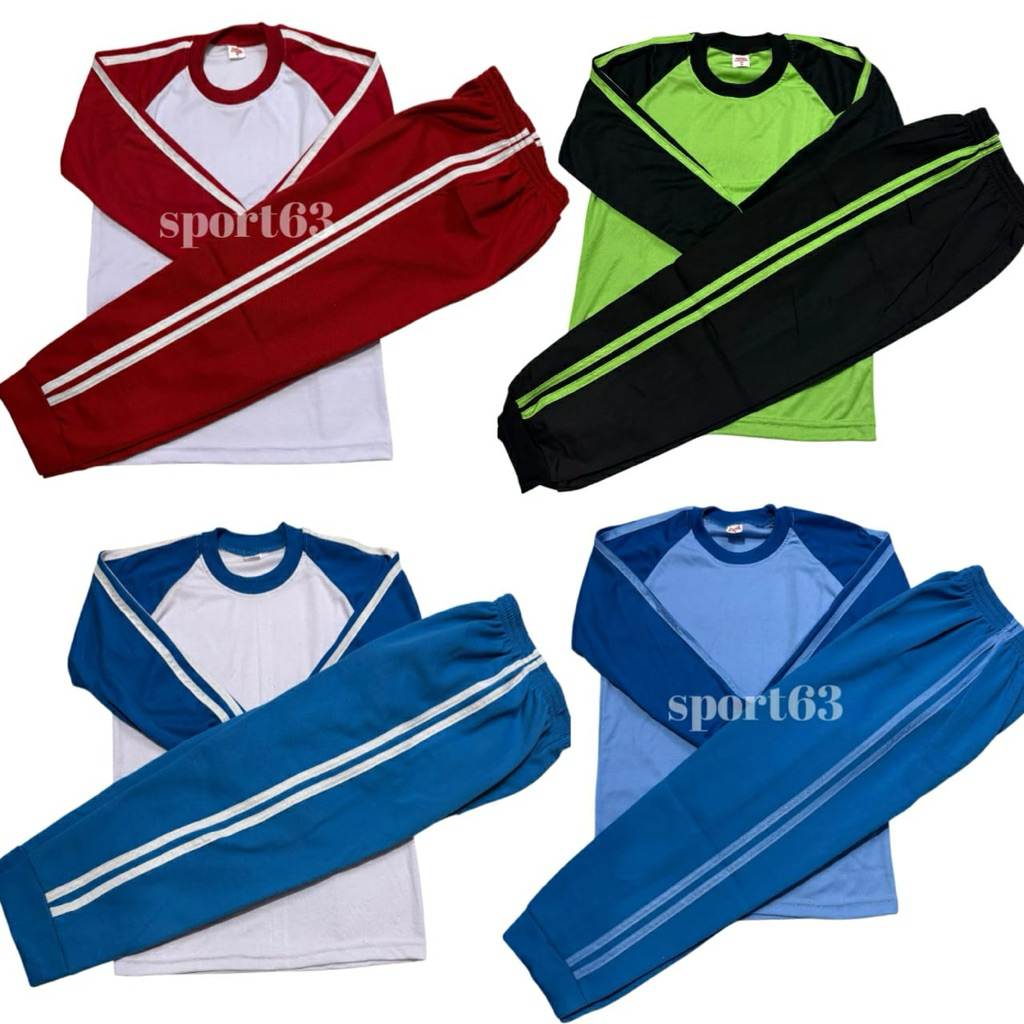 Seragam olahraga anak SD lengan panjang/olahraga anak sd lengan panjang/Seragam olahraga anak sd bah