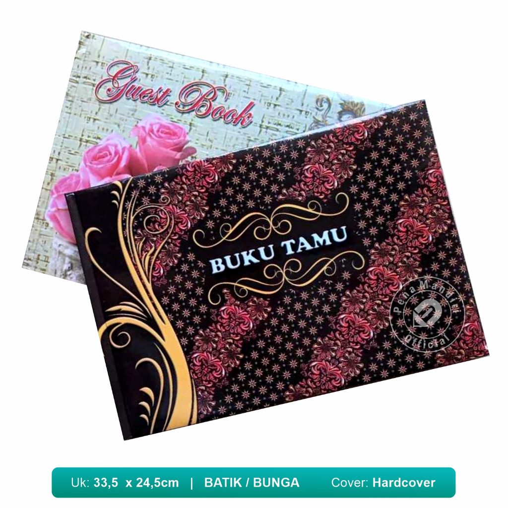 Buku Tamu Pernikahan Wedding Guest Book Buku Tamu