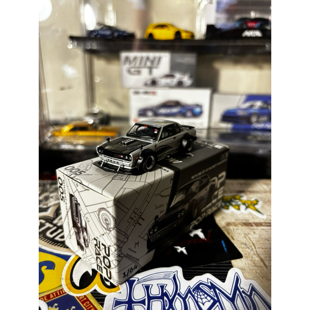Nissan Skyline GT-R  V8 Drift Hakosuka Pop Race