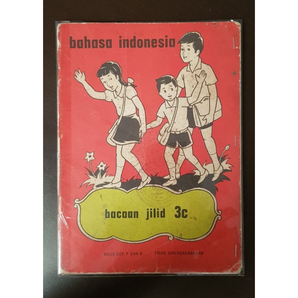 Buku jadul Bahasa Indonesia 3c