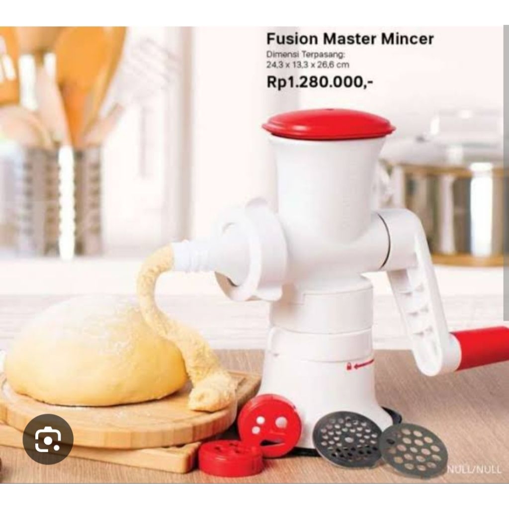 Fusion Master Mincer Tupperware