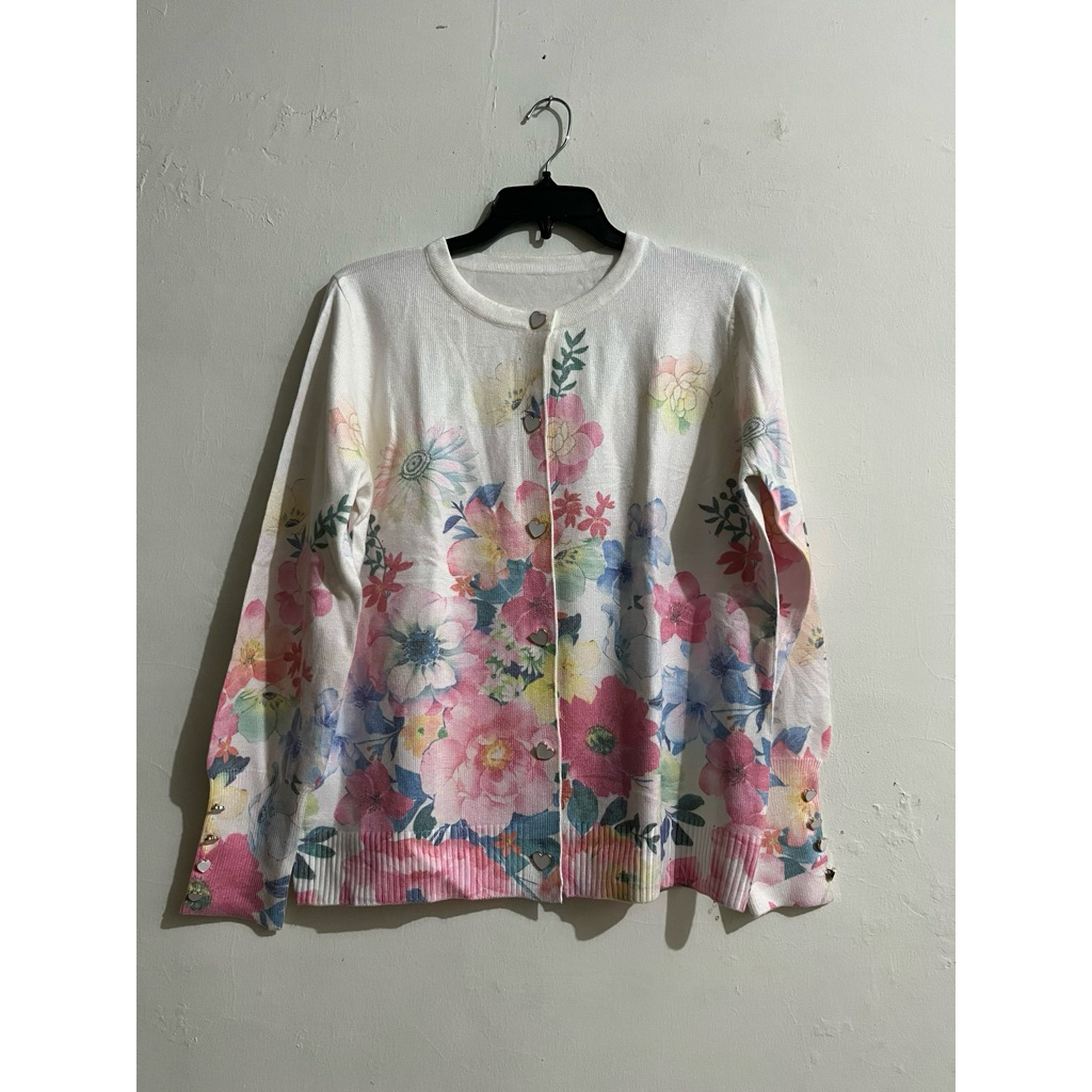 cardigan rajut halus