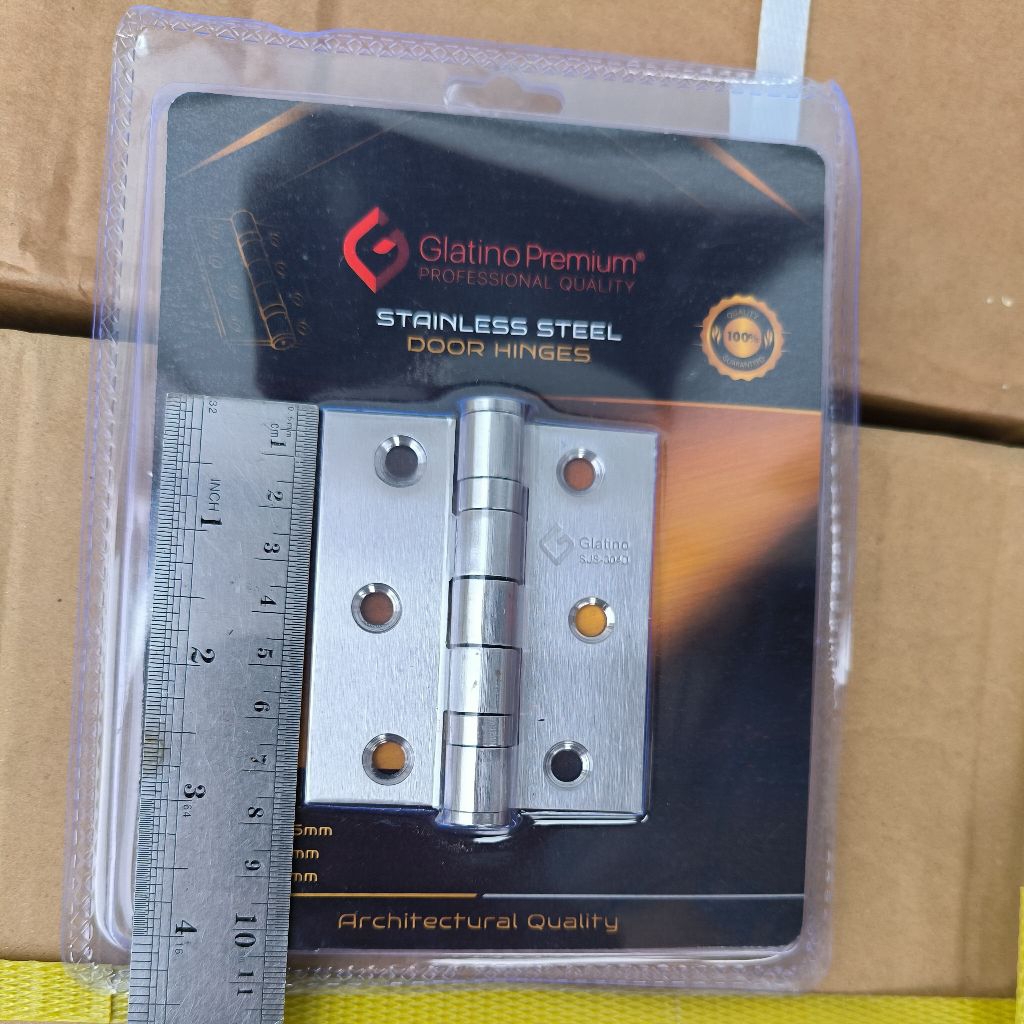 Engsel Jendela 3 inch SUS304 / Engsel GLATINO 3" STAINLESS SUS304 / Engsel Jendela Glatino 3" SS / E