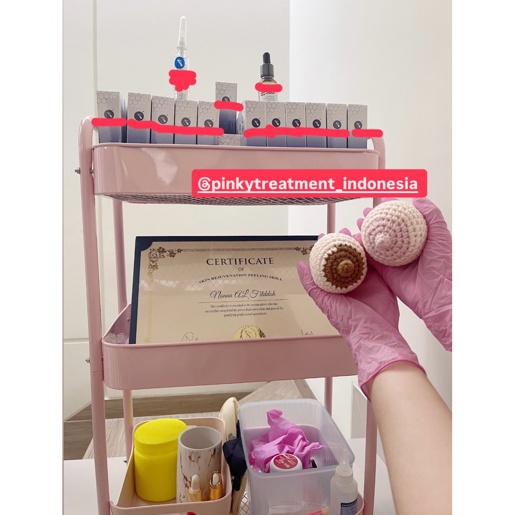 3BS BSC pinky kimedi area pencerah lipatan