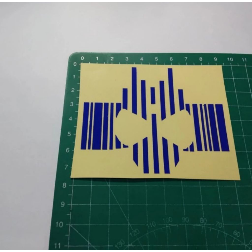 stiker cutting Kamen rider ryuga