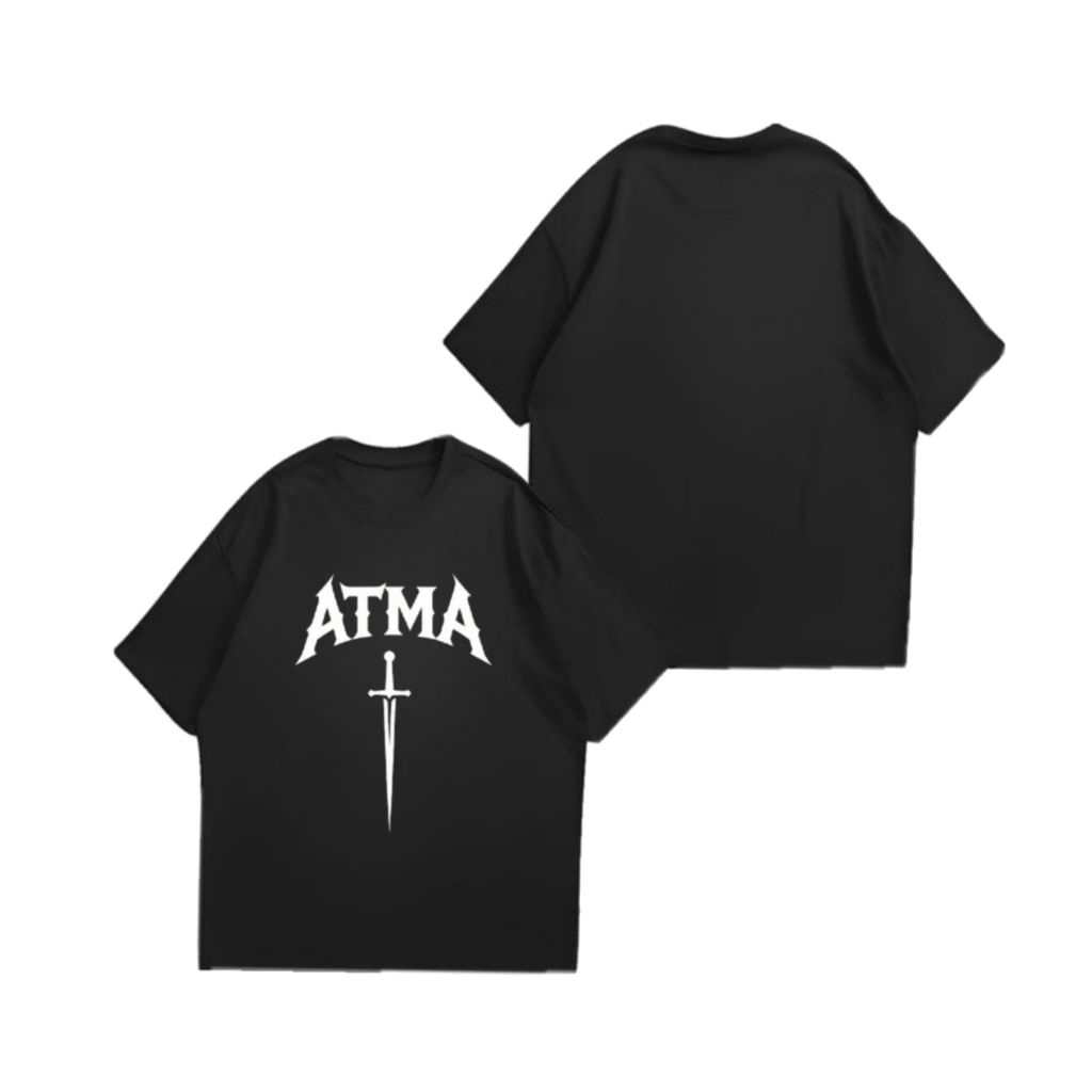 BAJU HITAM - BAJU HITAM ATMA - KAOS POLOS