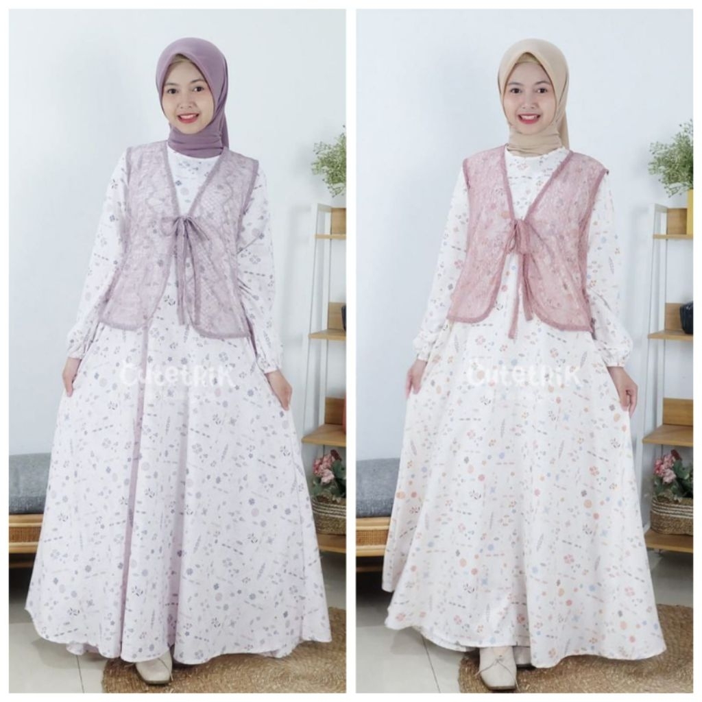 CUTETRIK Gamis Anak dan Remaja Gamis Inaya