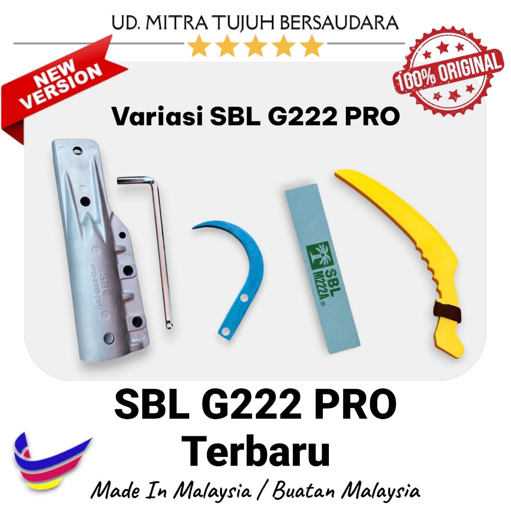 SBL G222 Pro terbaru egrek sawit baja tajam original