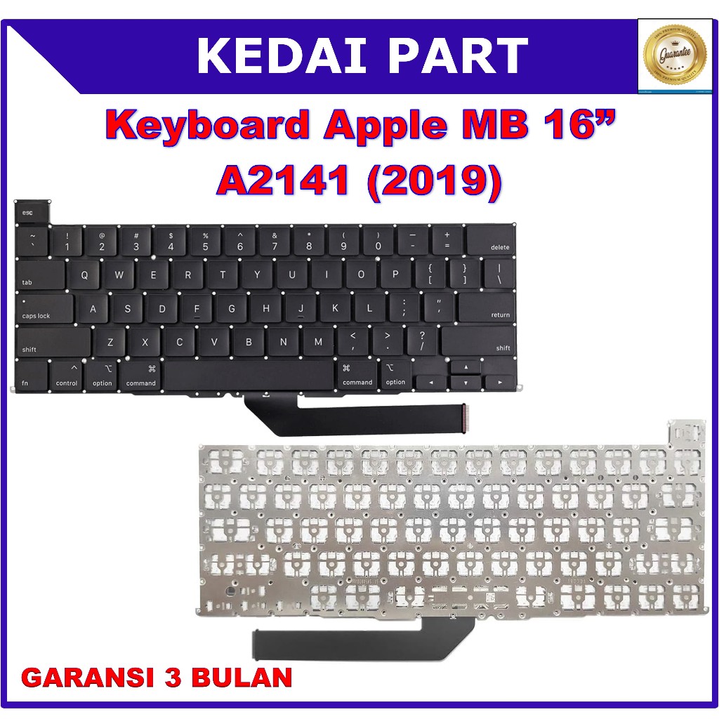 Keyboard Apple Macbook Pro Retina 16 Inch A2141 (2019)