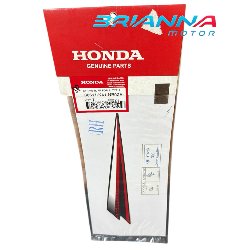 STRIPING A DEPAN TYPE 1 86611 K41 NB0ZB