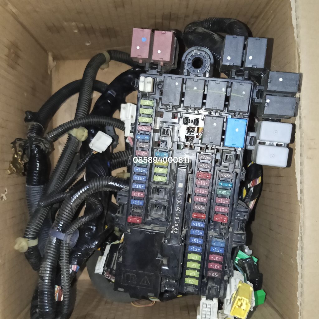 kabel wiring Honda Brio Mobilio bagian dasbord