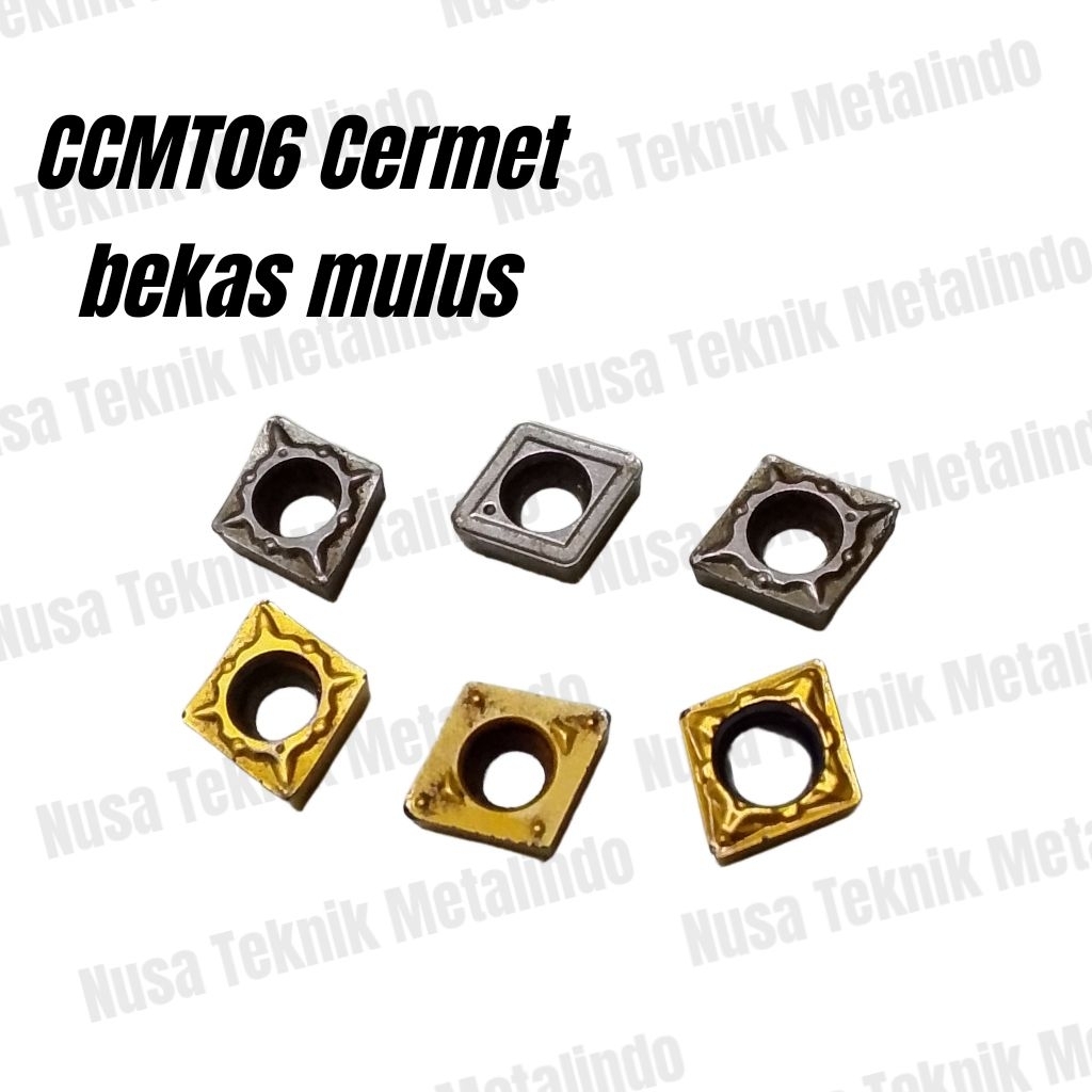 insert bubut CCMT06 bekas mulus mata pisau bubut kecil CCMT0602 Cermet Holder SCLCR 06 DLLn