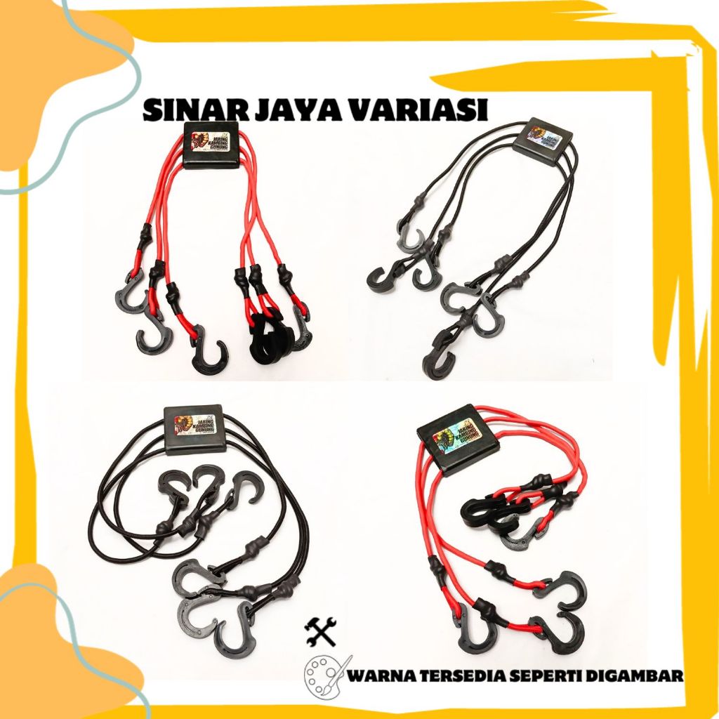 JARING KAMBING GUNUNG SPYDERNET JARING MOTOR JARING HELM TAS BOX MOTOR