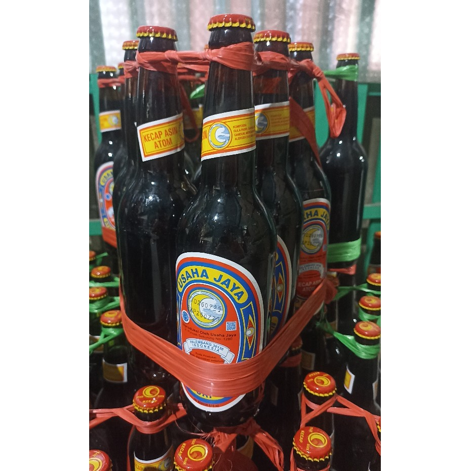 (Instan) Kecap Asin Cap Bulan 620ml Besar/ Kecap Asin Botol/ Kecap Asin Asli Palembang