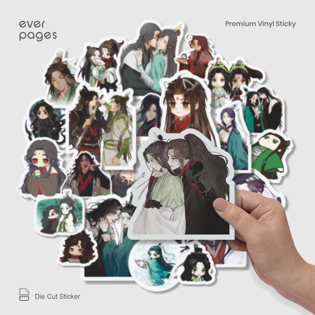 (25 pcs) Sticker The Scum Villain’s Self‑Saving System (SVSSS) Waterproof - HP, Tumblr, Buku, Laptop