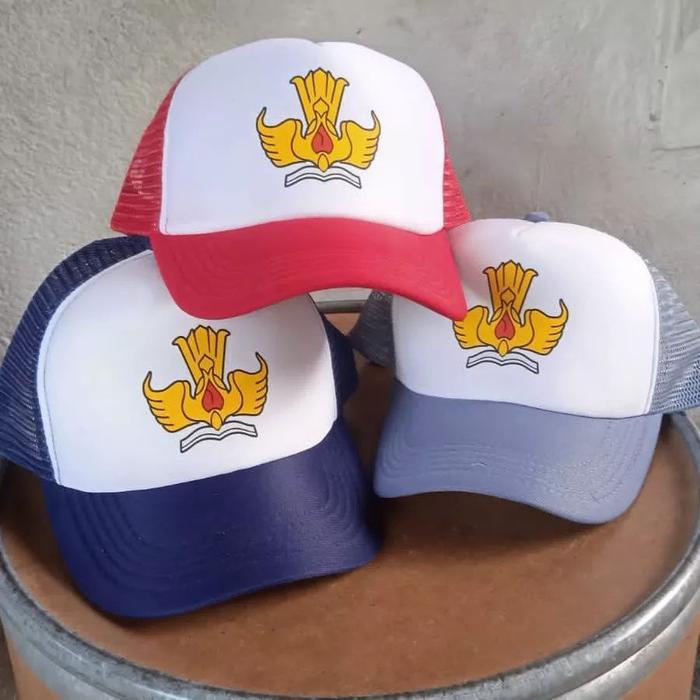 Topi Trucker Jaring Hat Distro SD SMP SMA Tut Wuri Handayani Seragam Sekolah Dasar Menengah Pertama 
