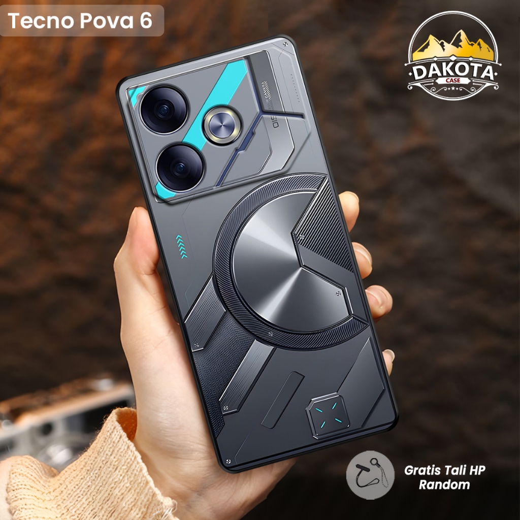 Case hp Tecno Pova 6 Silikon Softcase Motif Hp Gaming | Casing Tecno Pova 7 4G | Tecno Pova 7 5G | C
