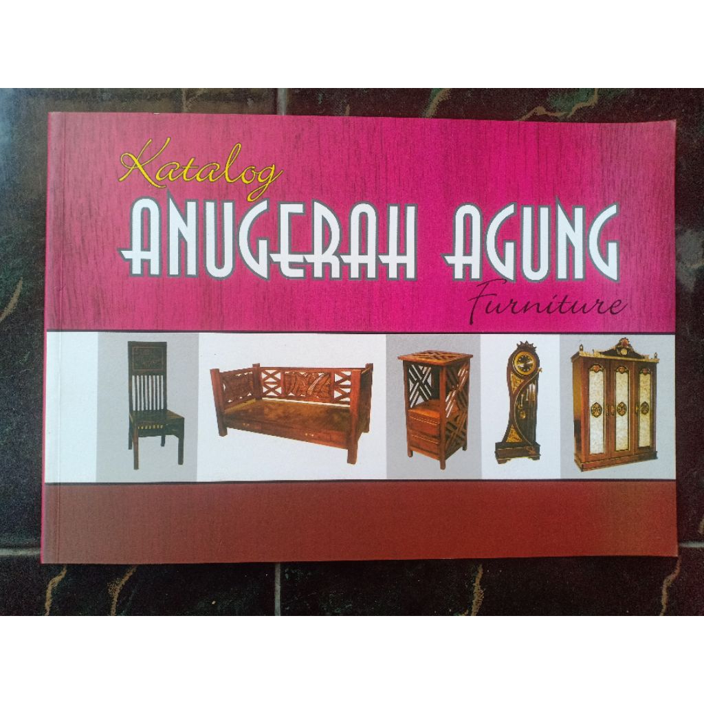 Katalog Anugerah Agung mebel furniture jepara