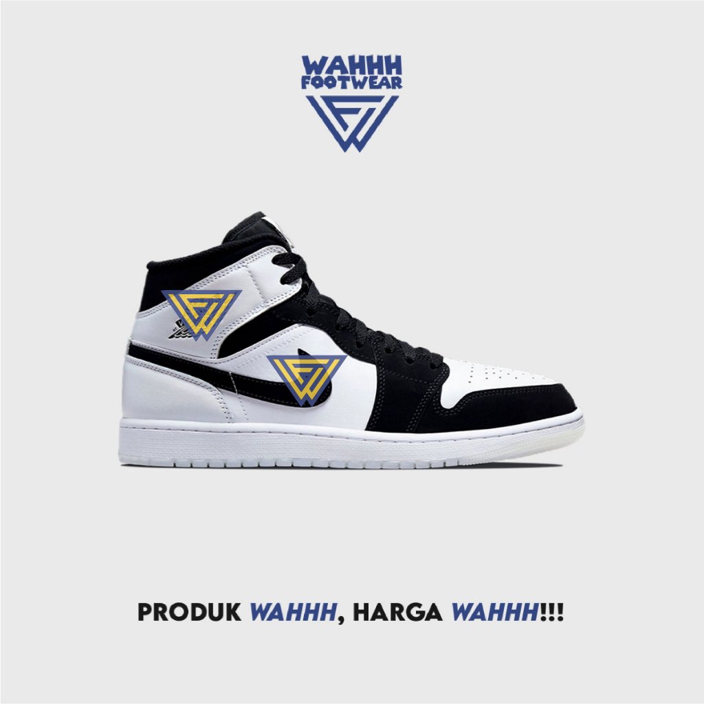 NK Air Jordan 1 Mid SE - Black Diamond