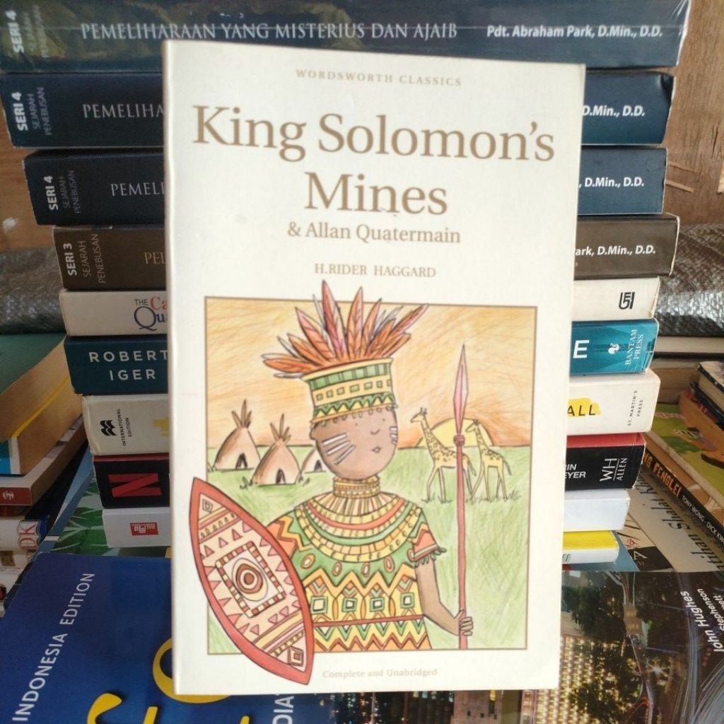 Novel original King Solomon's Mines by H. Rider Haggard